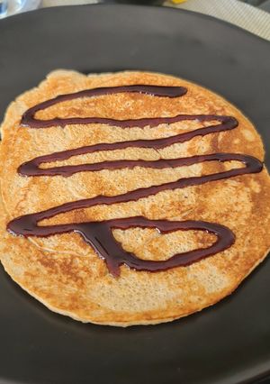 Una foto de Panqueques de avena
