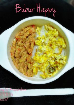 Foto resep Bubur Happy (mpasi 8+)