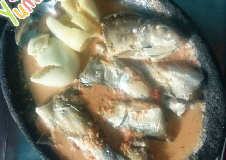 Resep Bandeng penyet santan yang Lezat