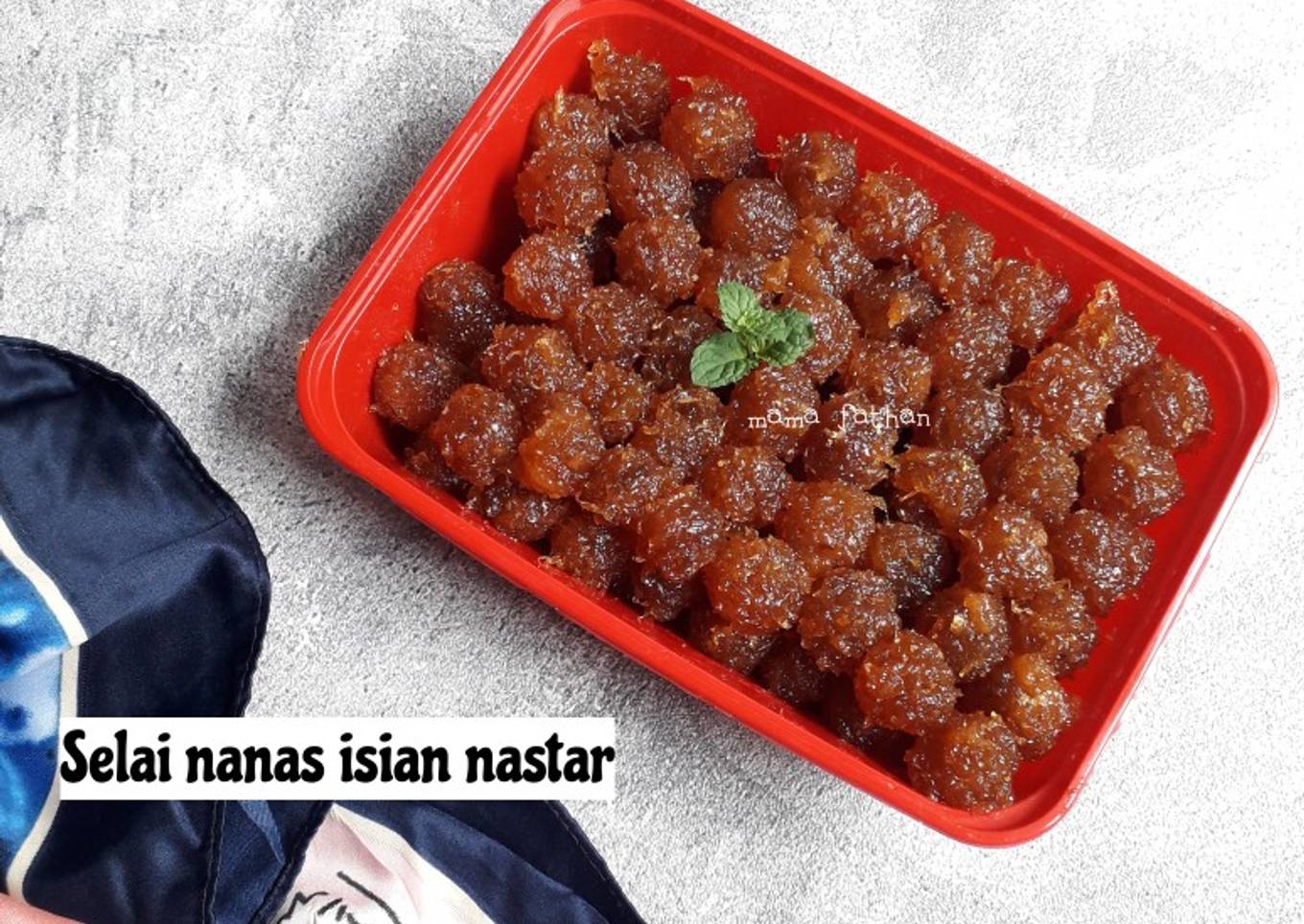 Isi nastar dengan selai nanas
