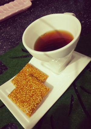 عکسی از دستور سوهان عسلی كنجدی...