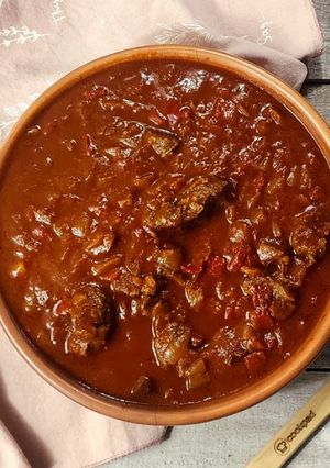 A picture of Basic Beef Stew: Step-by-Step Meat Sauce Recipe.