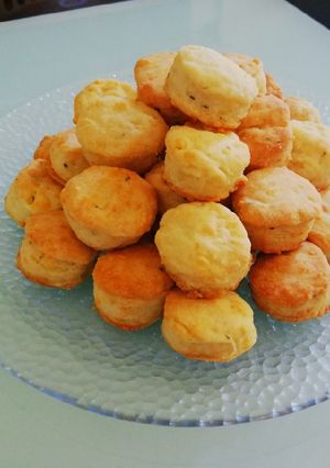 Una foto de Scones de queso
