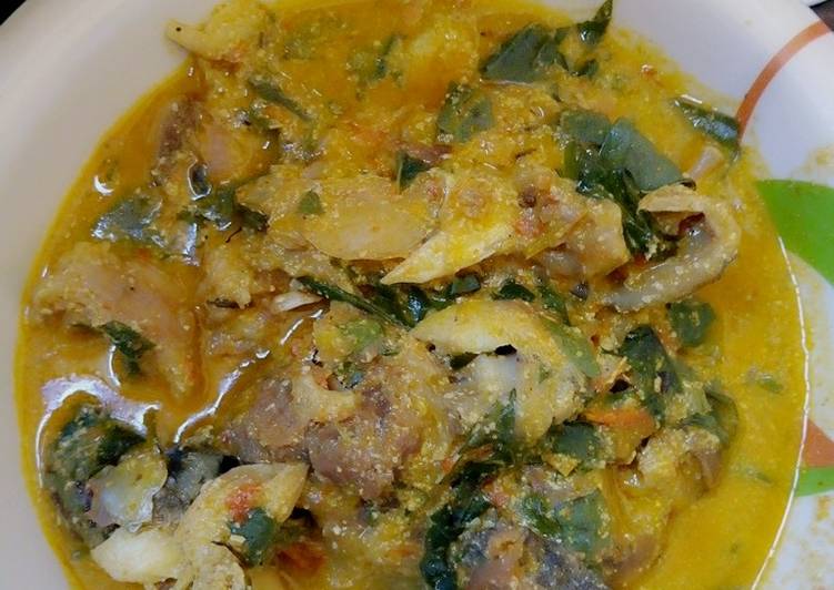 Recipe of Super Quick Homemade Oha soup with egusi | Quick Recipe For Dinner