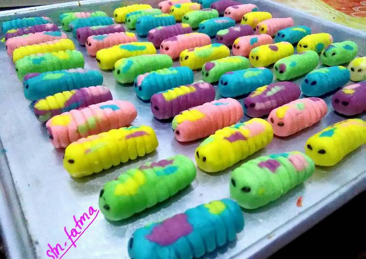 Cara termudah untuk Royal Makan di DimeRainbow cookies pucuk 