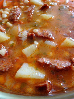 Pásztortarhonya leves recept fotója