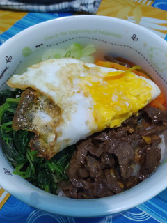 Foto resep Korean bulgogi & Bibimbap