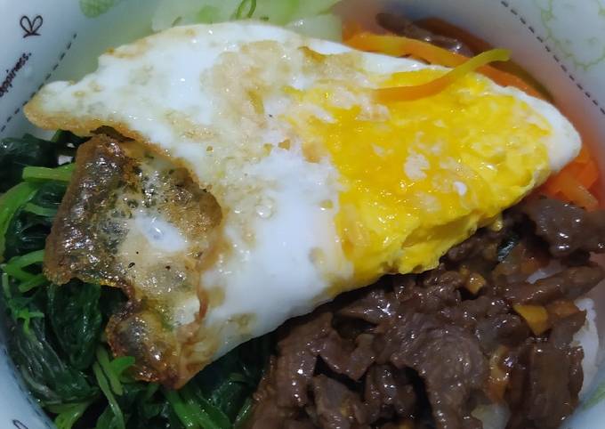 Korean bulgogi & Bibimbap