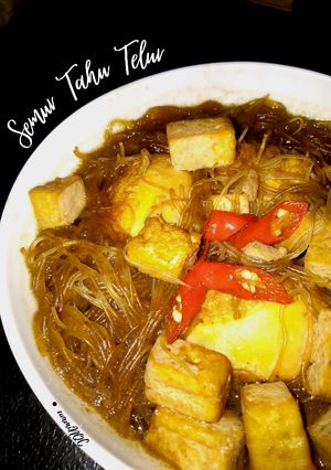 Foto resep Semur Tahu Telur