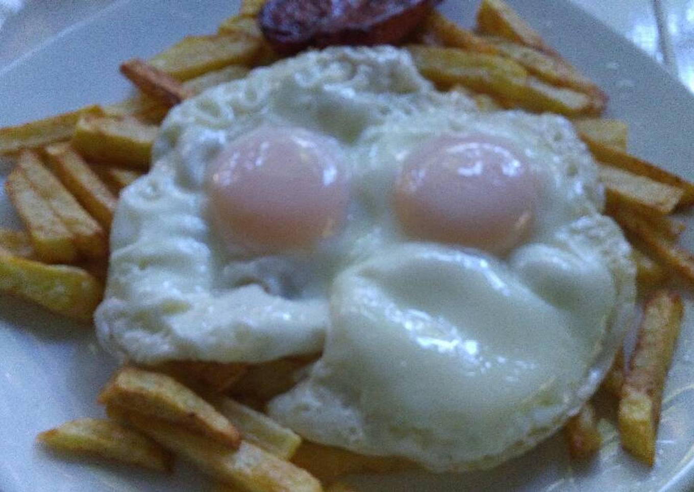 Huevos con papas 🐣