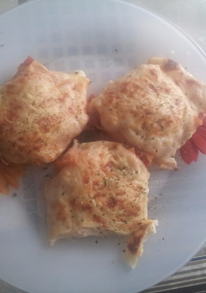 Una foto de Paquetitos de pisto con atún