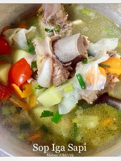 Foto resep 102. Sup Iga Sapi Simple #Matsu