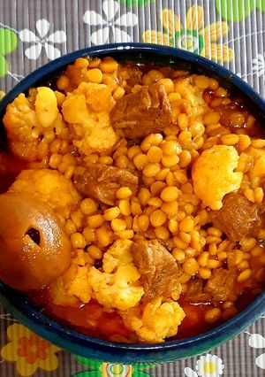 عکسی از دستور خورشت گل کلم