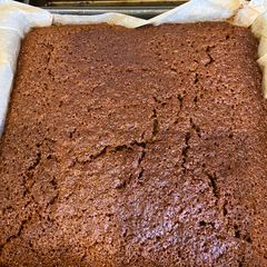 A picture of Guinness ginger cake.