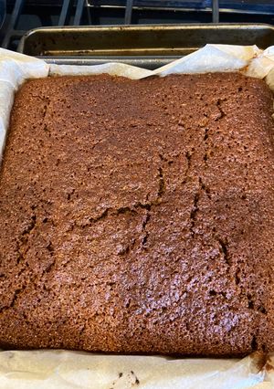 A picture of Guinness ginger cake.