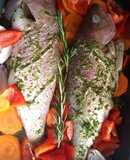 Pescado 🐠 con vegetales