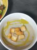 Crema fría de alcachofas