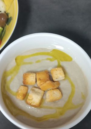 Foto principal de Crema fría de alcachofas