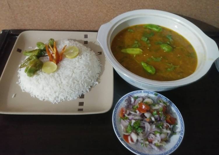 Simple Way to Prepare Delicious Tamatar masoor ki daal wuth chawal