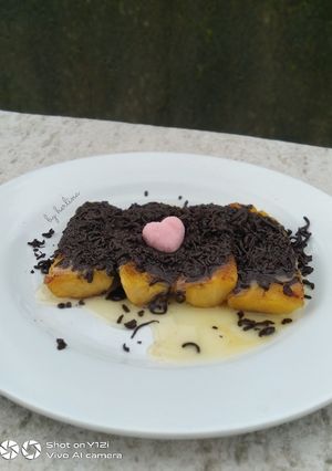 Foto resep 23. Pisang Panggang Coklat