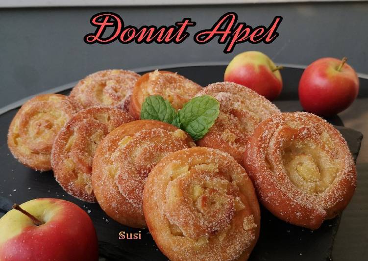 Resep Unik Donut Apel Nikmat Lezat