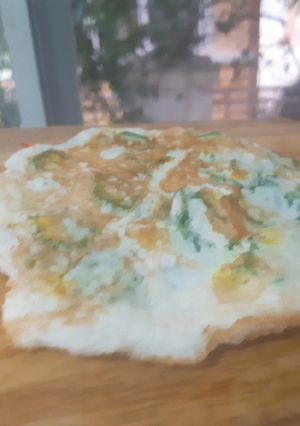 รูปของ Fluffy EggWhite Okra Omelette ไข่ขาวฟูกระเจี๊ยบเขียว 💚