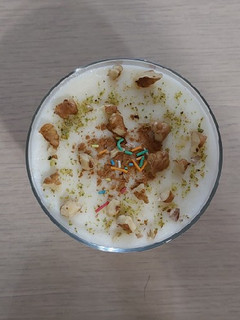 عکسی از دستور فرنی با نشاسته ذرت