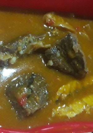 A picture of Achi soup.