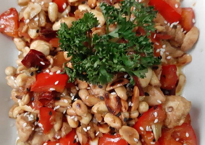 Anti Ribet, Bikin Ayam kungpao sederhana Menu Enak Dan Mudah Dibuat