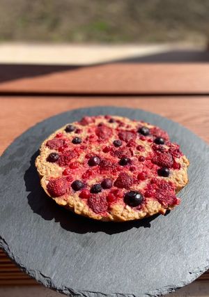 Zabos-túrós süti recept fotója