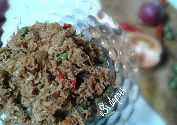 Resep Leunca Tumis Teri Rebon (udang) Anti Gagal