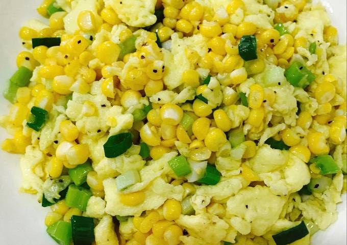 Resep Orak arik telur &amp; jagung manis #menusehat&amp;sederhana yang Bisa Manjain Lidah