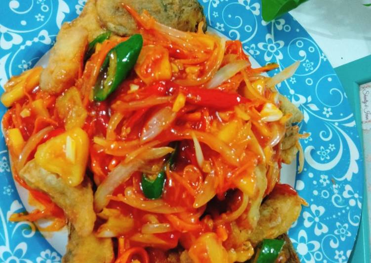 Resep Gurame Tepung Asam Manis | Cara Buat Gurame Tepung Asam Manis Yang Enak dan Simpel