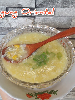 Foto resep Sup Jagung Oriental