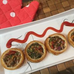 A picture of Instant Bread Patties.