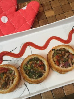 A picture of Instant Bread Patties.