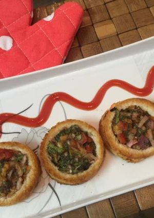 A picture of Instant Bread Patties.