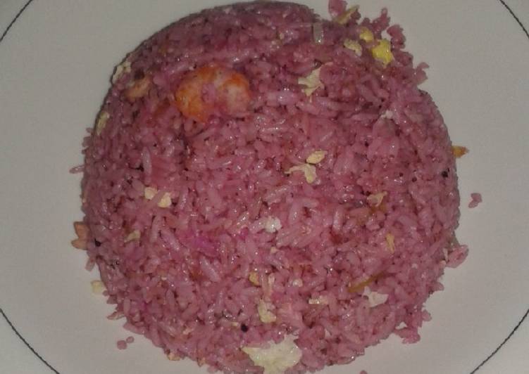 Nasi Goreng ungu