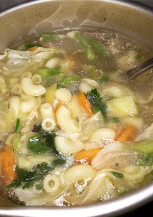Foto resep Sup makaroni