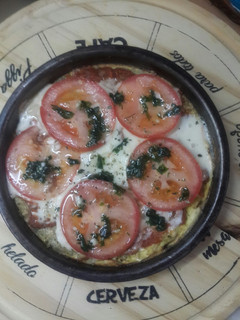 Una foto de Pizza de cebolla sin harina