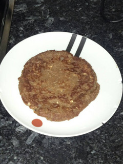 Una foto de Tortitas de yuca con avena, miel y cacao
