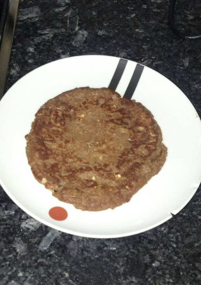 Una foto de Tortitas de yuca con avena, miel y cacao