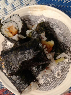 Foto resep Sushi/Kimbap with sauce simple