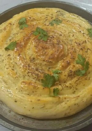 A picture of Chicken bread.