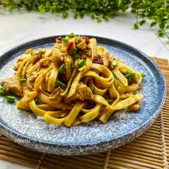 Fettuccine Ayam Teriyaki-レシピのメイン写真