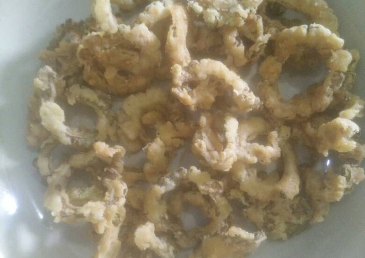 Langkah Menyiapkan Kripik pare kriuk yang Lezat