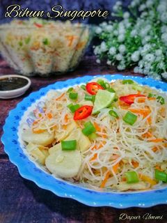 Gambar Bihun Goreng Singapore