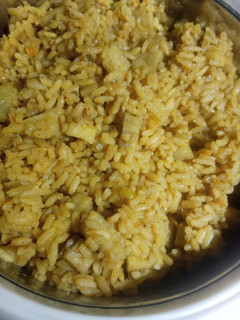 Jollof din shinkafa da doya ainihin hoton girkin