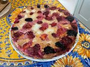 Une photo de moelleux prunes