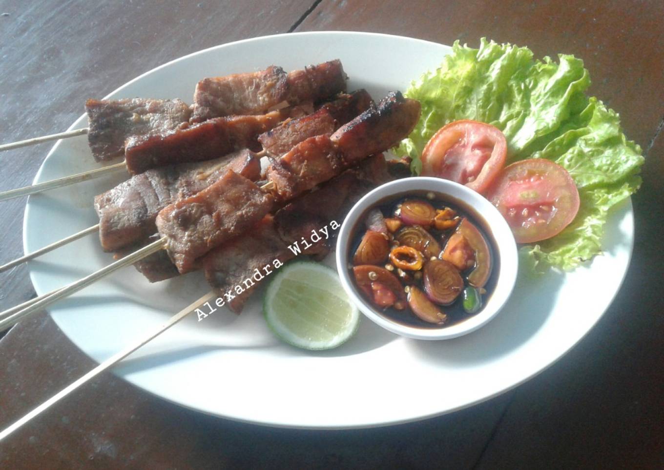 Sate ikan Tuna